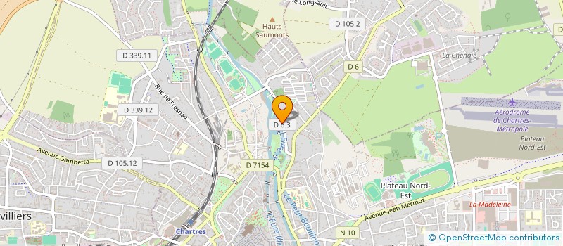 localisation de l'entreprise SCI MAUNOURY à CHARTRES