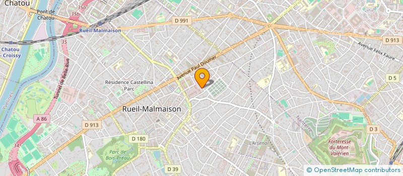 localisation de l'entreprise SCI MAUPASSANT à RUEIL-MALMAISON