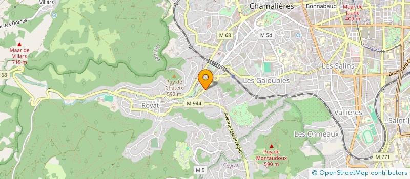 localisation de l'entreprise SCI MAUPASSANT  ROYAT