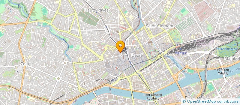 localisation de l'entreprise SCI MAUPERTUIS  NANTES