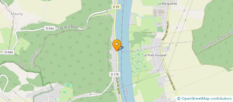 localisation de l'entreprise SCI MAUPITI à CAUMONT