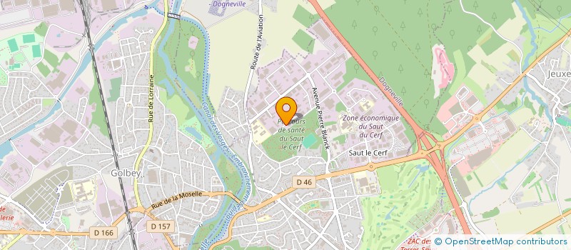 localisation de l'entreprise SCI MAUPITI à EPINAL