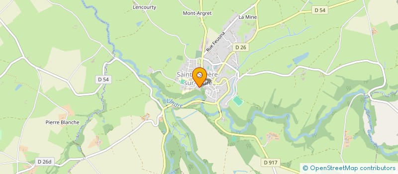 localisation de l'entreprise SCI MAUPRAT à SAINTE-SEVERE-SUR-INDRE