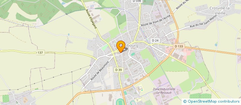 localisation de l'entreprise SCI MAUPY  LE NEUBOURG