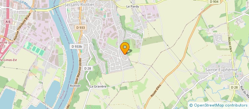 localisation de l'entreprise SCI MAURAMTHI à JASSANS-RIOTTIER