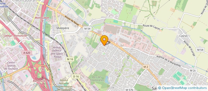 localisation de l'entreprise SCI MAURAN  SAINT-ORENS-DE-GAMEVILLE