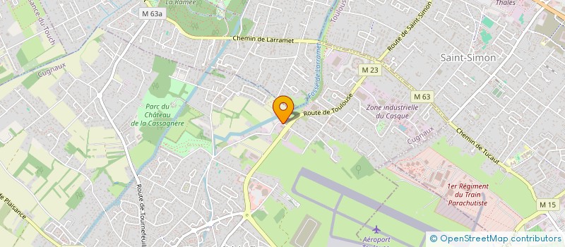 localisation de l'entreprise SCI MAURAN IMMO  CUGNAUX