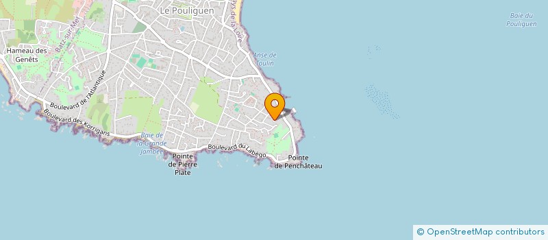 localisation de l'entreprise SCI MAUREPAS FOCH  LE POULIGUEN