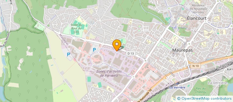 localisation de l'entreprise SCI MAUREPAS LES ARPENTS  MAUREPAS