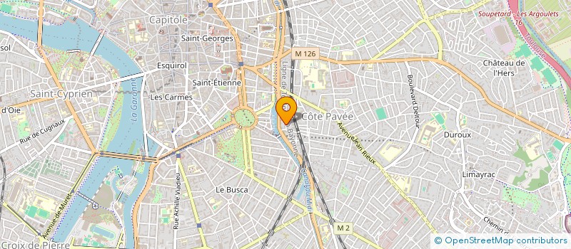 localisation de l'entreprise SCI MAURESQUE  TOULOUSE