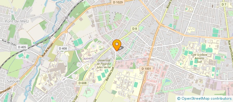 localisation de l'entreprise SCI MAURET à AMIENS