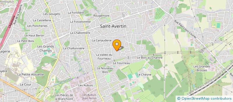 localisation de l'entreprise SCI MAURGAST  SAINT-AVERTIN