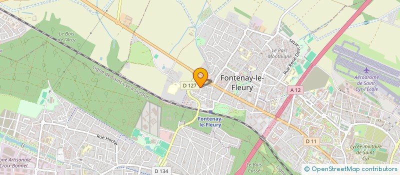localisation de l'entreprise SCI MAURI à FONTENAY-LE-FLEURY