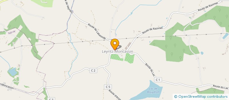 localisation de l'entreprise SCI MAURIAC  SAINT-MARTIN-CURTON