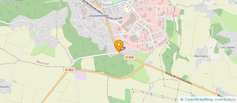 localisation de l'entreprise SCI MAURICE  COULOMMIERS
