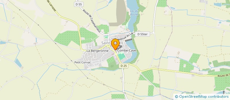 localisation de l'entreprise SCI MAURICE  SAINT-SARDOS