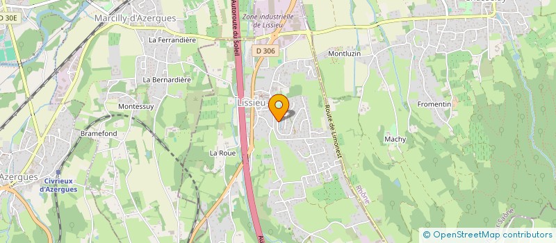 localisation de l'entreprise SCI MAURICE  LISSIEU