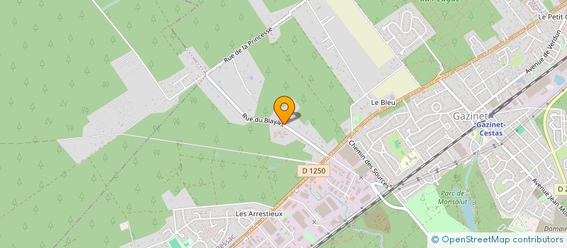 localisation de l'entreprise SCI MAURICE  PESSAC