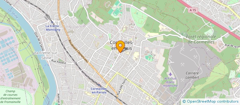 localisation de l'entreprise SCI MAURICE BERTEAUX  CORMEILLES-EN-PARISIS