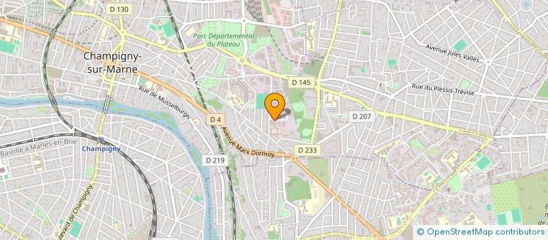 localisation de l'entreprise SCI MAURICE CHAMPIGNY à CHAMPIGNY-SUR-MARNE