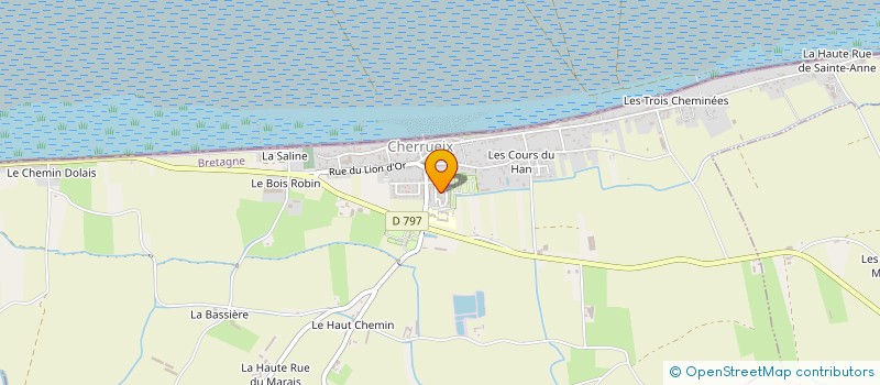 localisation de l'entreprise SCI MAURICE FANTOU  SAINT-BROLADRE