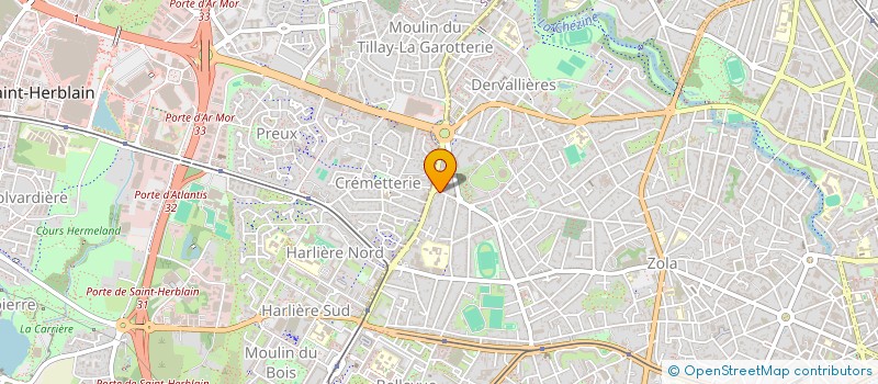 localisation de l'entreprise SCI MAURICE GARIN à NANTES