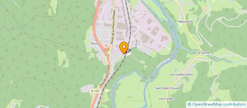 localisation de l'entreprise SCI MAURICE IMMOBILIER  SAINT-NABORD