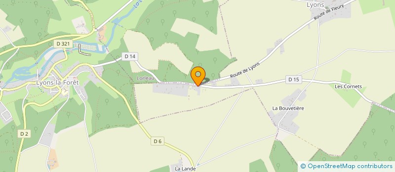 localisation de l'entreprise SCI MAURICE RESTOUT PLAISIR  BEAUFICEL-EN-LYONS