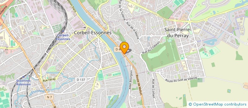 localisation de l'entreprise SCI MAURICE RIQUIEZ à CORBEIL-ESSONNES