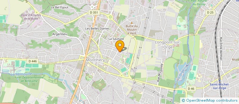 localisation de l'entreprise SCI MAURICIENNE  MONTLHERY