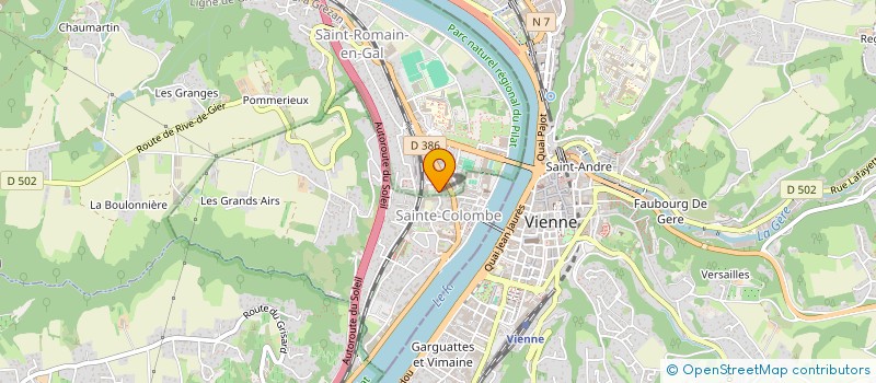 localisation de l'entreprise SCI MAURIMAG  SAINTE-COLOMBE