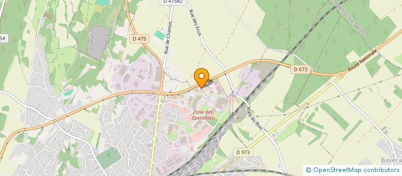 localisation de l'entreprise SCI MAURIN à DOLE