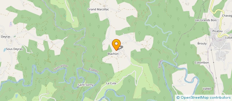 localisation de l'entreprise SCI MAURINS  ETABLES