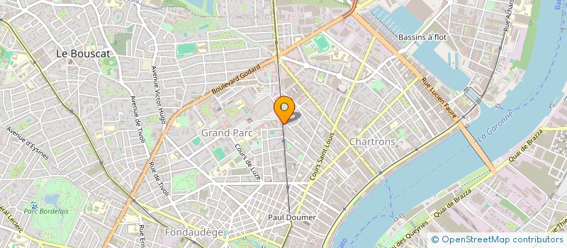 localisation de l'entreprise SCI MAURISSOUS  BORDEAUX