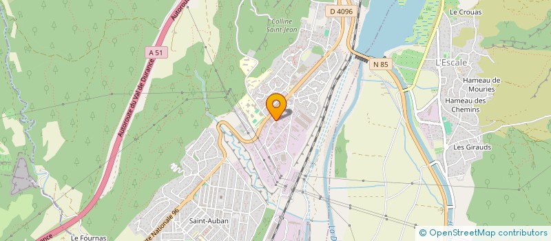 localisation de l'entreprise SCI MAURO  CHATEAU-ARNOUX-SAINT-AUBAN