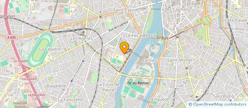 localisation de l'entreprise SCI MAUROU à TOULOUSE