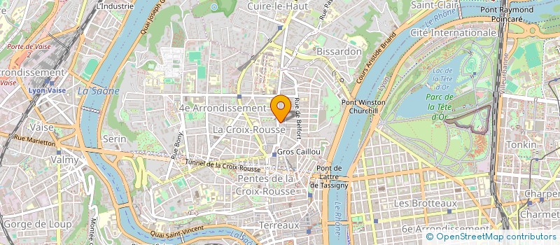 localisation de l'entreprise SCI MAURYLAND  LYON