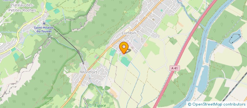 localisation de l'entreprise SCI MAUVE  LUMBIN