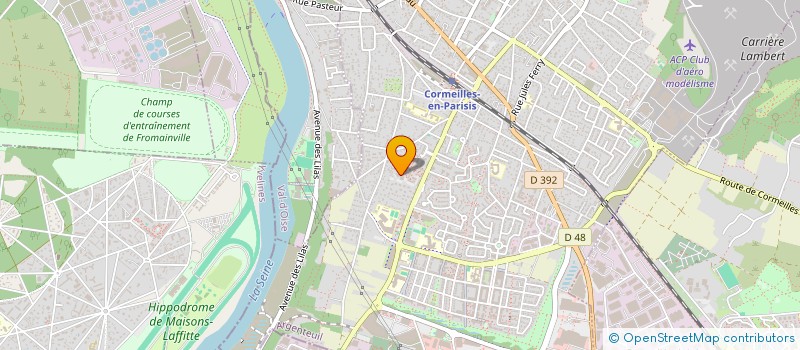 localisation de l'entreprise SCI MAUVOISIN  CORMEILLES-EN-PARISIS