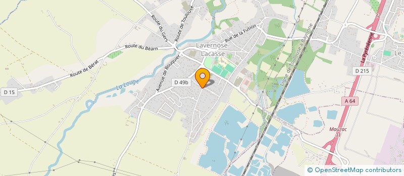 localisation de l'entreprise SCI MAVAGA  LAVERNOSE-LACASSE