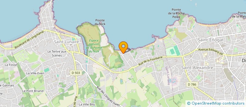 localisation de l'entreprise SCI MAVAGRAN  SAINT-LUNAIRE