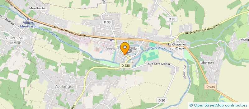 localisation de l'entreprise SCI MAVEGALA  CRECY-LA-CHAPELLE