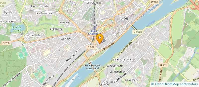 localisation de l'entreprise SCI MAVERIC  BLOIS