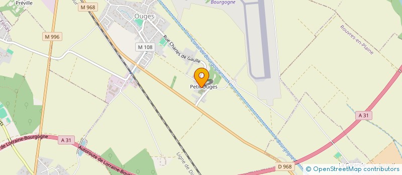 localisation de l'entreprise SCI MAVI 21  OUGES