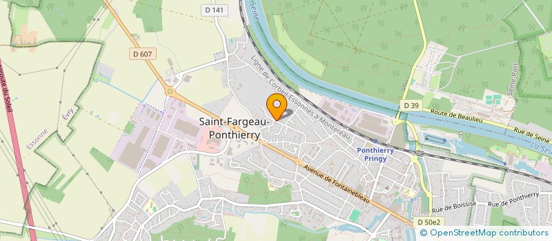 localisation de l'entreprise SCI MAVI à SAINT FARGEAU PONTHIERRY