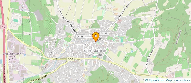 localisation de l'entreprise SCI MAVI  SAINT-PAUL-TROIS-CHATEAUX