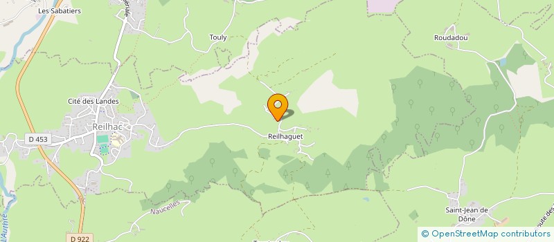 localisation de l'entreprise SCI MAVI à REILHAC