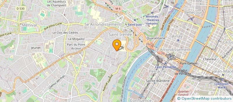 localisation de l'entreprise SCI MAVI  LYON