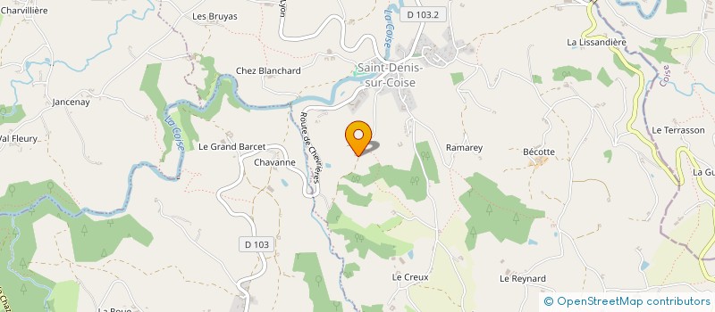 localisation de l'entreprise SCI MAVI  SAINT-DENIS-SUR-COISE