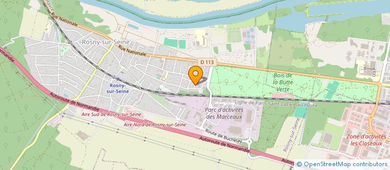 localisation de l'entreprise SCI MAVI  ROSNY-SUR-SEINE